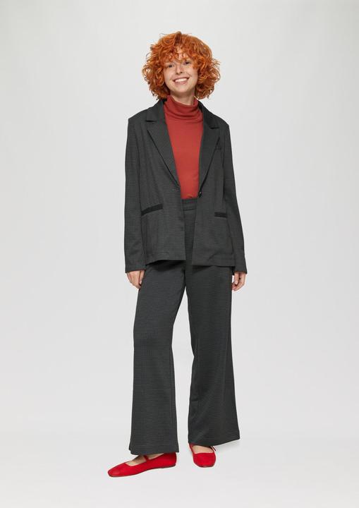 Actual product image S.Oliver Indoor-Blazer Karierter Blazer aus Viskosemix (40)