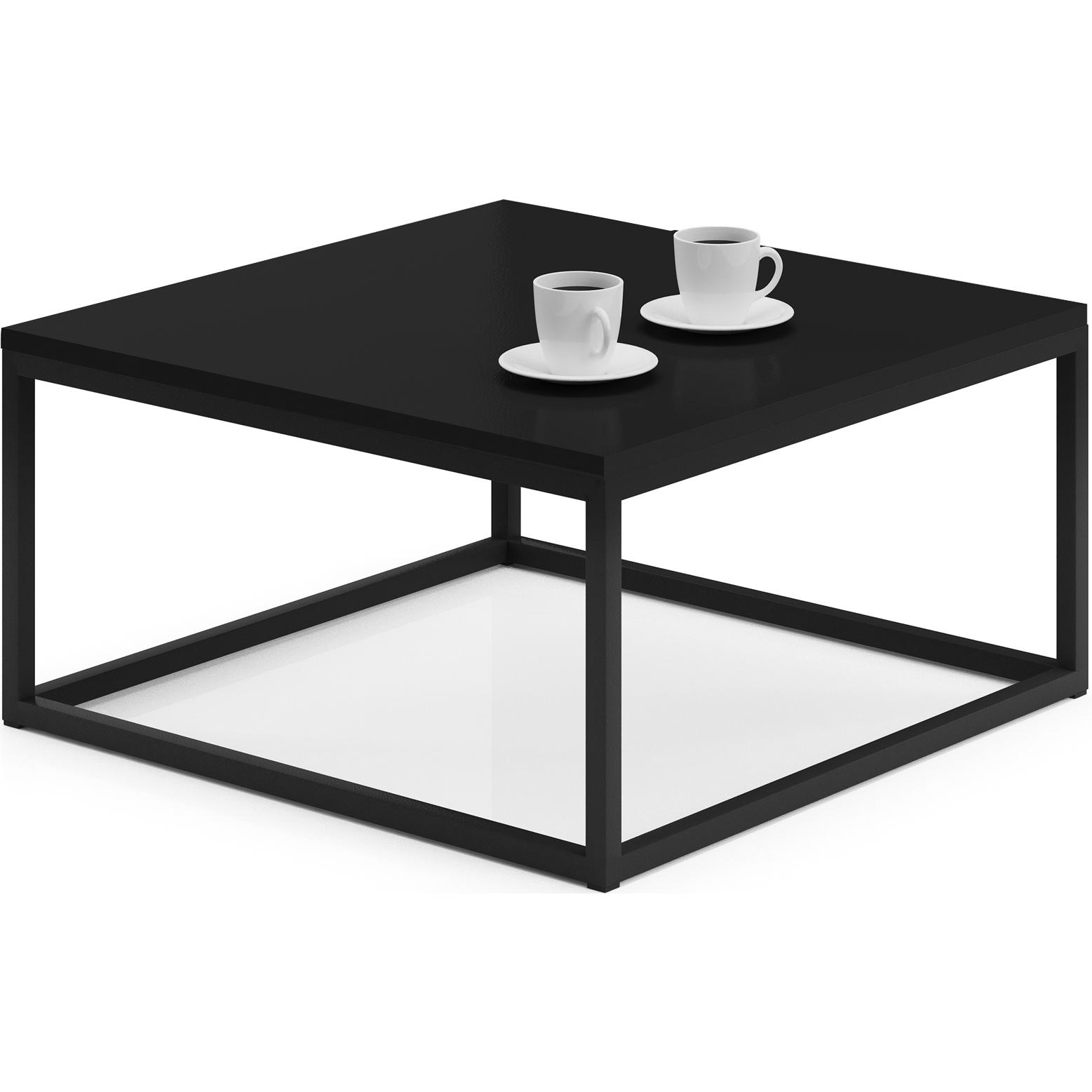ADRK Furniture, Couchtisch + Beistelltisch, Belten (65 x 65 x 33 cm)