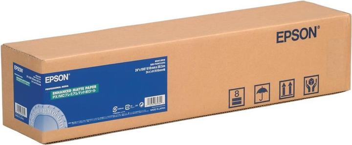 Produktbild Epson S041595 Enhanced matte Papier inkjet 189g/m2 610mm x 30.5m 1 Rolle 1er-Pack (189 g/m², 3050 cm, 60.90 cm)