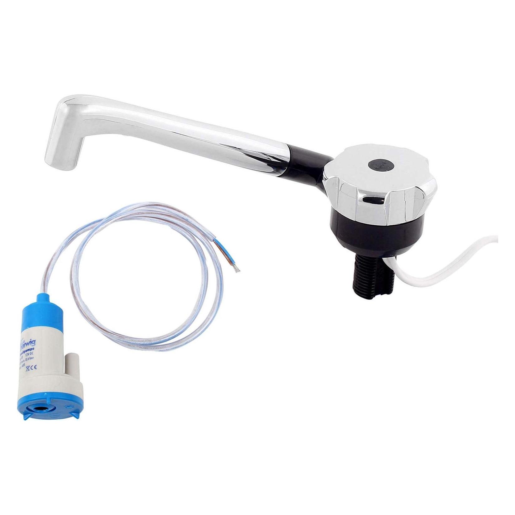 Comet 12V Wasserhahn inkl. Tauchpumpe fr Wohnmobil