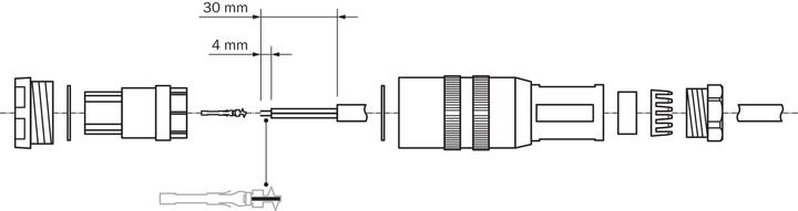 Actual product image Sick Connector