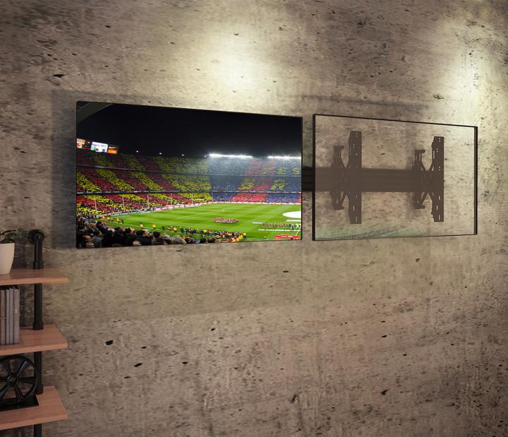 Actual product image Multibrackets Side by Side wall mount, 40"-75", black (Wall, 60 kg, 40" - 75")