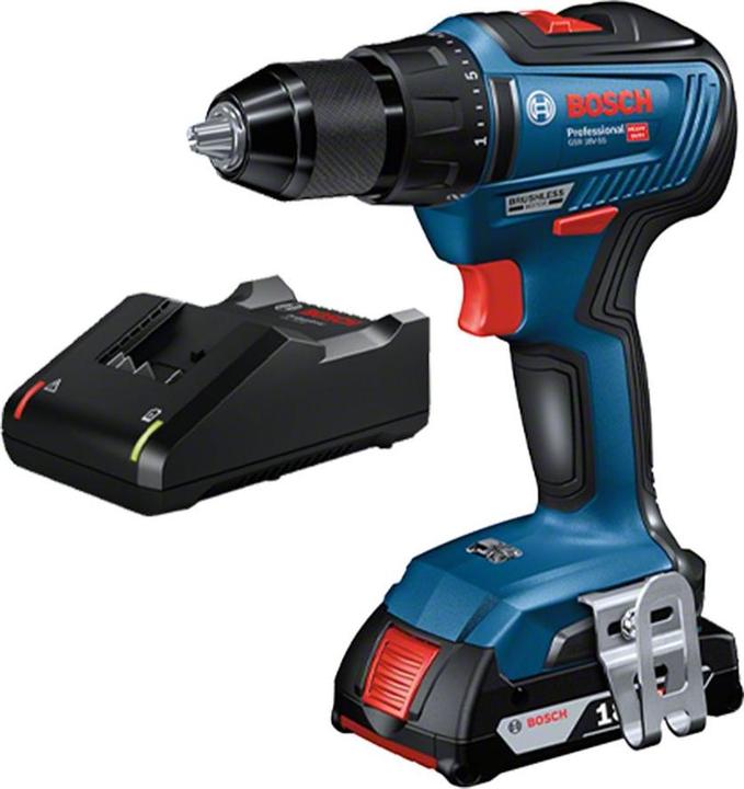 Produktbild DIY Combo Kit 18V kit: GSB + GWS, 2 x Akku GBA 18V 4.0Ah, Schnellladegerät, Tasche