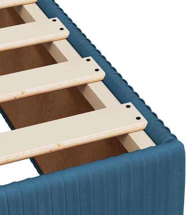 Produktbild VidaXL Bo x springbett mit Matratze 160 x 200 cm Samt (160 x 200 cm, 160 x 200 cm)