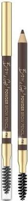 Eveline Brow & Go! Powder Eyebrow Pencil 02 - Perfect For Defining And Filling Eyebrows