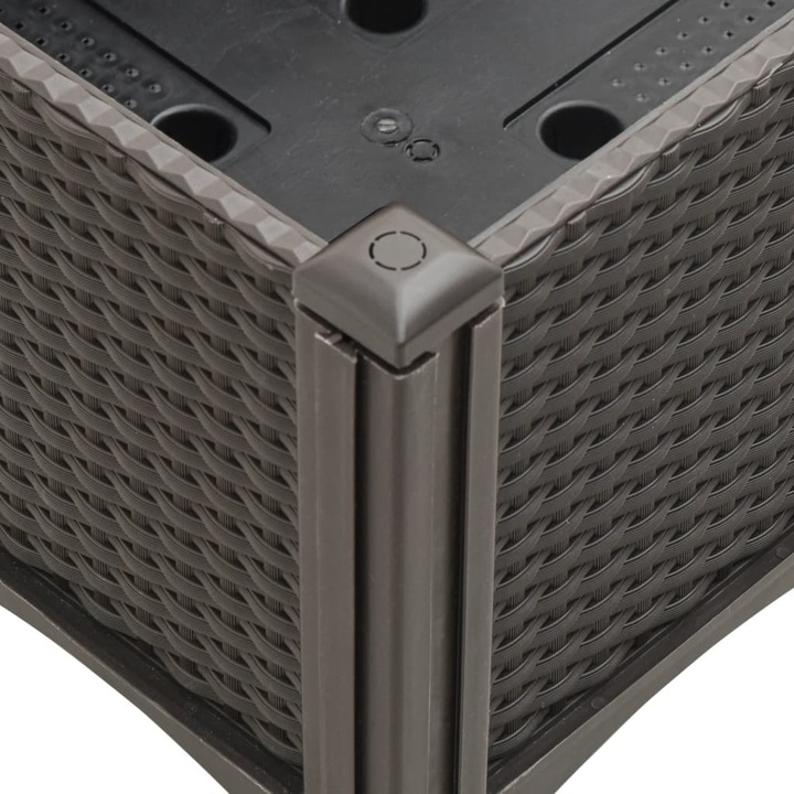 Actual product image VidaXL Planter with trellis PP