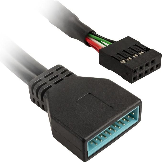 Produktbild Kolink Adapteris internal su USB 3.0 to USB 2.0 (ZUUS-173) (0.15 m, USB 2.0)