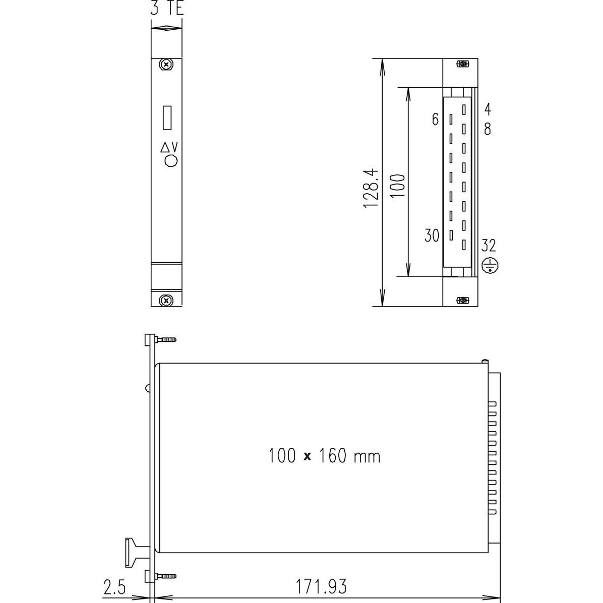 Thumbnail - Schroff SLE 105 Slimpower 19" Netzgerät 5VDC/6A, Serverschrank Zubehör