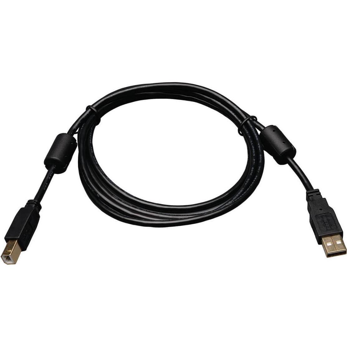Eaton USB 2.0 A/B Cable with Ferrite Chokes M/M 6ft. 1,83m (1.83 m, USB 2.0), USB Kabel