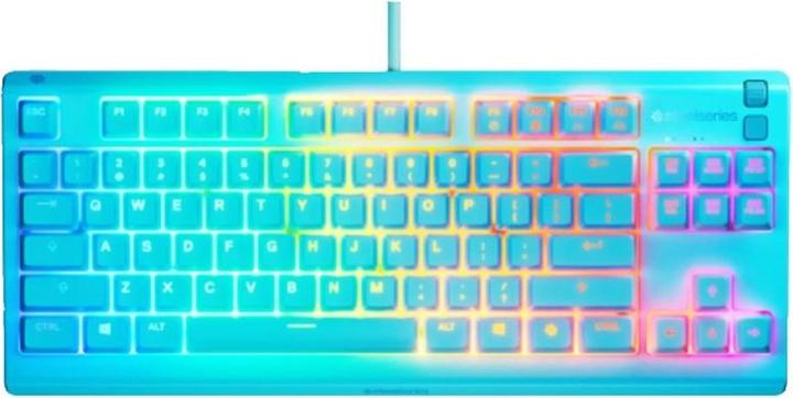 Image du produit SteelSeries Apex 3 TKL US, aqua (USA, Filaire)