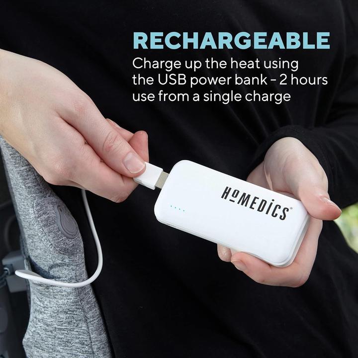 Immagine prodotto Homedics Cuscino per lo schienale con fodera e calore