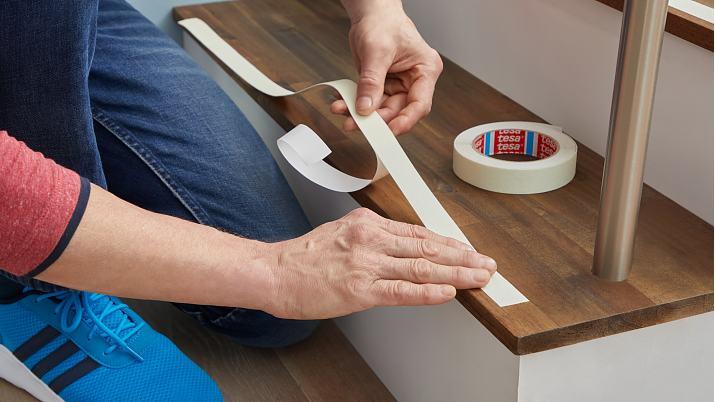 Actual product image tesa Anti-slip tape, non-slip adhesive tape for indoors and outdoors (25 mm)