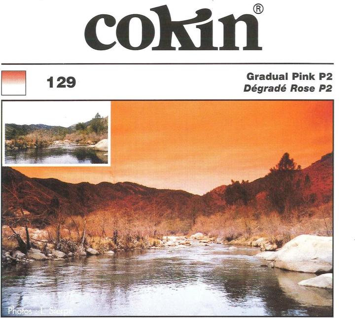 Actual product image Cokin Filter P129 Gradual Pink P2 (Colour filters, 84 mm)