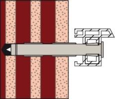 Produktbild Fischer Fensterrahmendübel R 88516 F 10 S 100 Schraube Stahl galv. verz./Dübel-Nylon (50 Stk.)