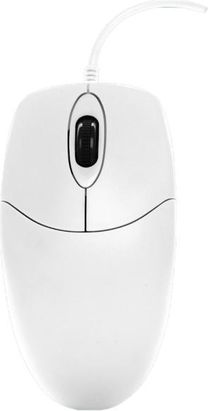 Actual product image Active Key Mouse AK-PMJ1OW-UV-W IP68 Washable White (Cable)