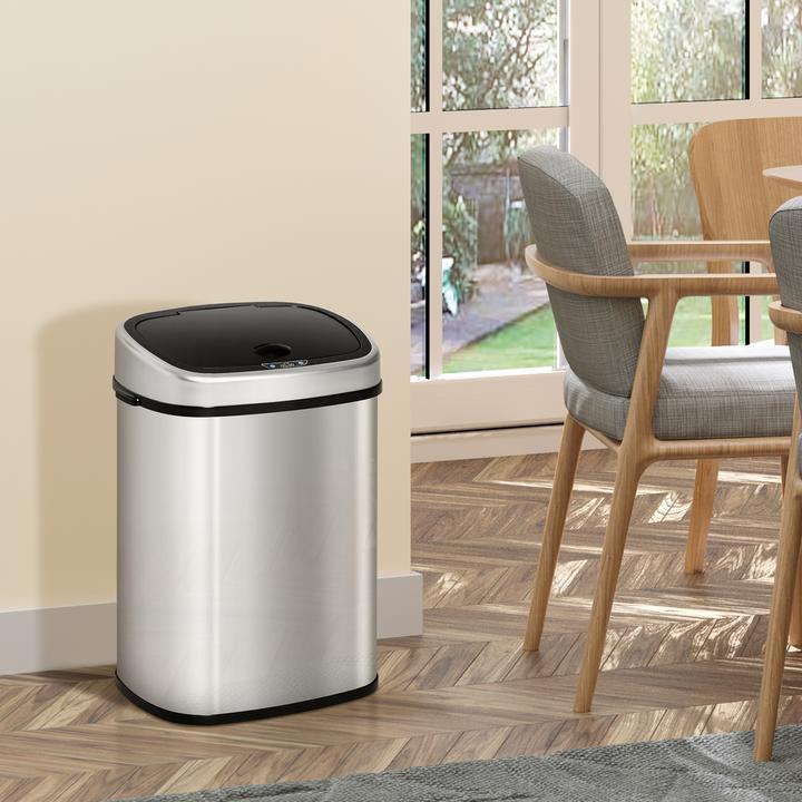 Produktbild Homcom Abfalleimer mit Infrarotsensor (58 l)