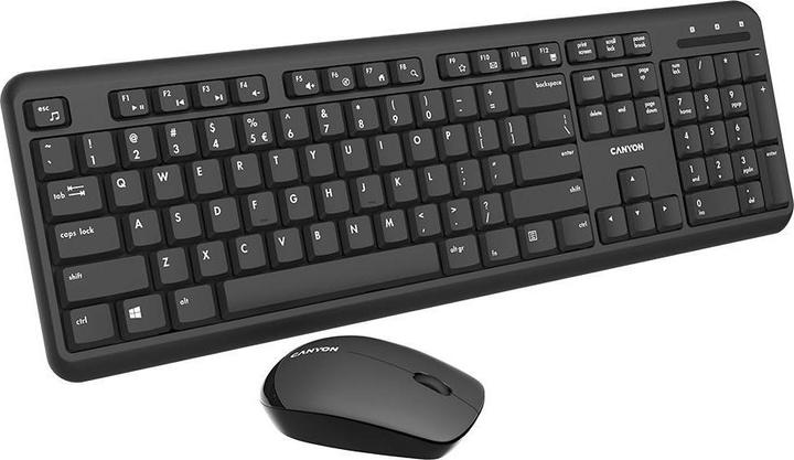 Canyon Set-W20 UK/US Tastatur+Maus Kabellos (Eng. Int., Kabellos)