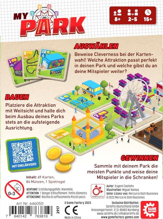 Productafbeelding Carletto My Park (d) (Duits, 2 - 5 Spelers)