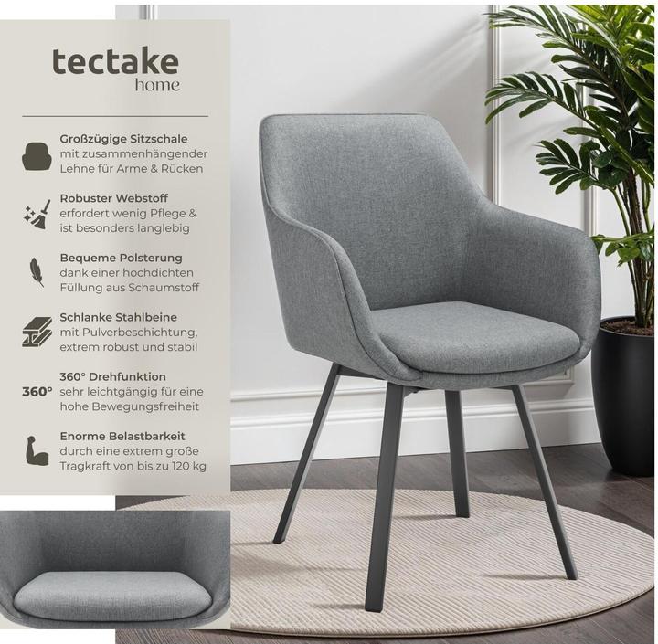 Actual product image tectake Rotatable Alicon