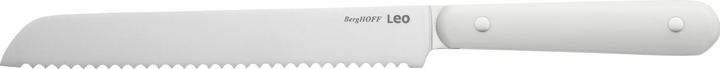 BergHoff Brotmesser Leo Spirit 20 cm, Weiss (20 cm)