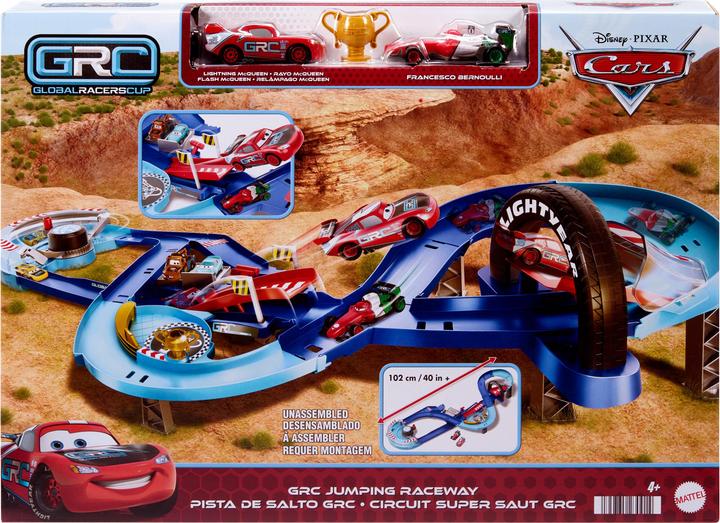 Actual product image Mattel Disney Pixar Cars GRC jump race track