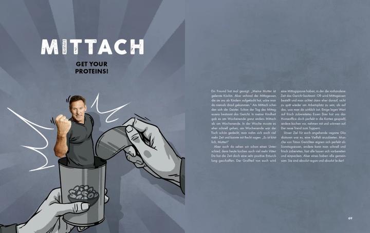 Actual product image Vegan Gladiators (German, Hubertus's pupil, Ralf Moeller, Timo Franke, 2022)