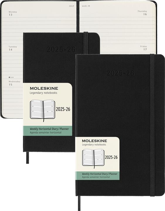 Produktbild Moleskine Wochenkalender (A5, Englisch)