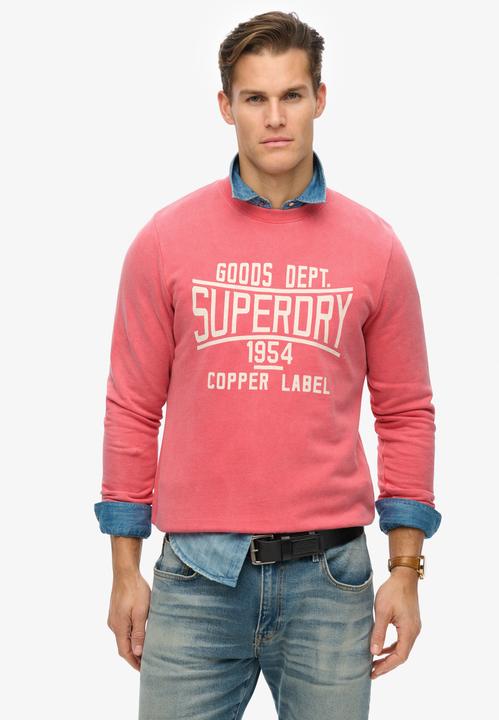 Actual product image Superdry Vintage Wash Relaxed Crew (L)
