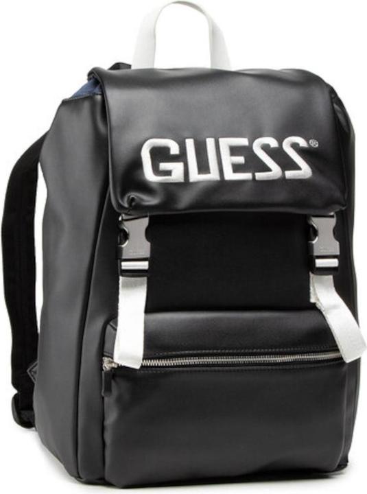 Immagine prodotto Guess Salameda, Synthetic Leather, Textile Backpack, Black, Laptop Compart
