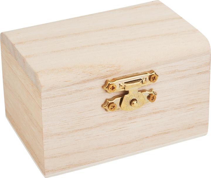 Immagine prodotto VBS Cassapanca in legno, legno grezzo, circa L 8,2 x P 5,7 x H 5 cm