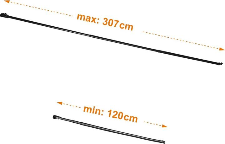 Image du produit Walimex Tige de fond de télescope (3 cm, 307 cm)