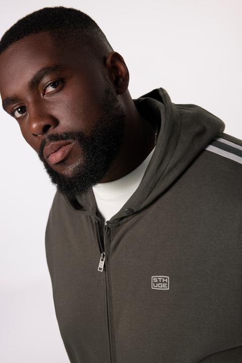 Produktbild Sthuge Hoodiejacke, Sweat, Ärmelstreifen (XL)