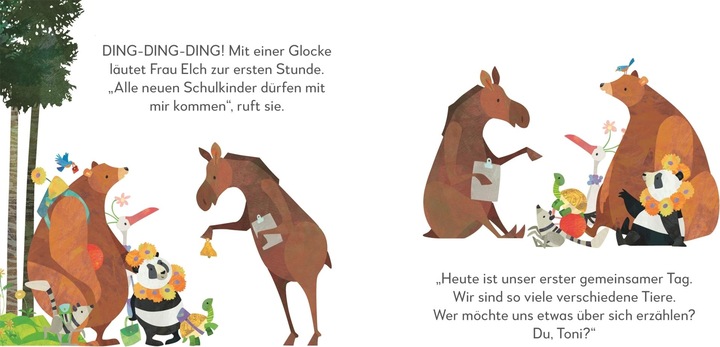 Produktbild Toni & Lou Der erste Tag in der Waldschule (Deutsch, Jonny Lambert, 2023)