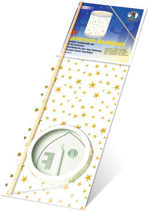 Image du produit Ursus Kit de bricolage lanterne 3 papier transparent étoile 20x15,3cm