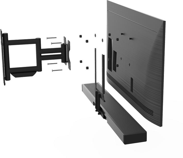 Image du produit Cavus Support Loewe Klang Bar5 MR (Installation murale, Rotatif)