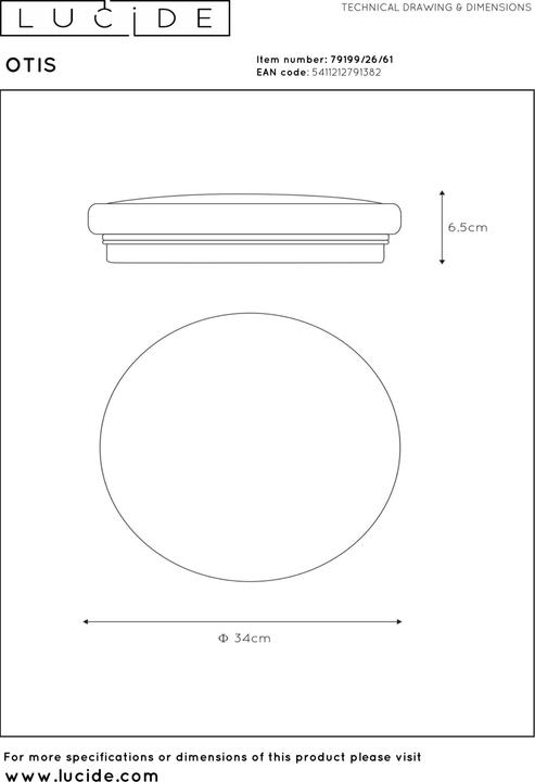 Produktbild Lucide Otis (1600 lm)
