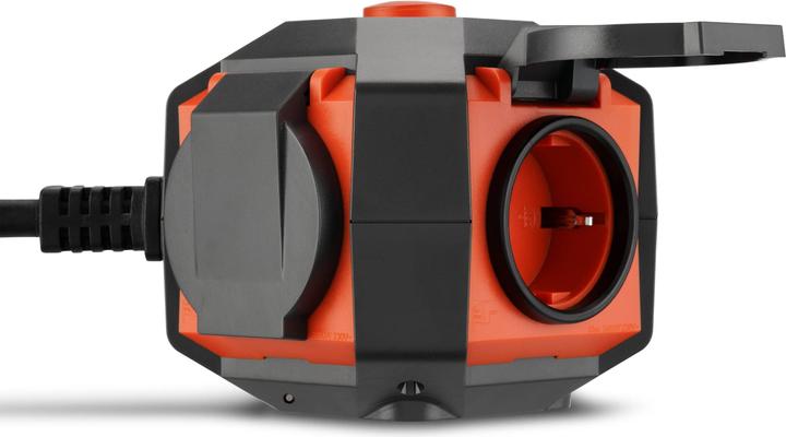 Produktbild REV PowerGlobe Steckdosenwürfel 4xSchutzkontakt 1,4m (1.40 m)