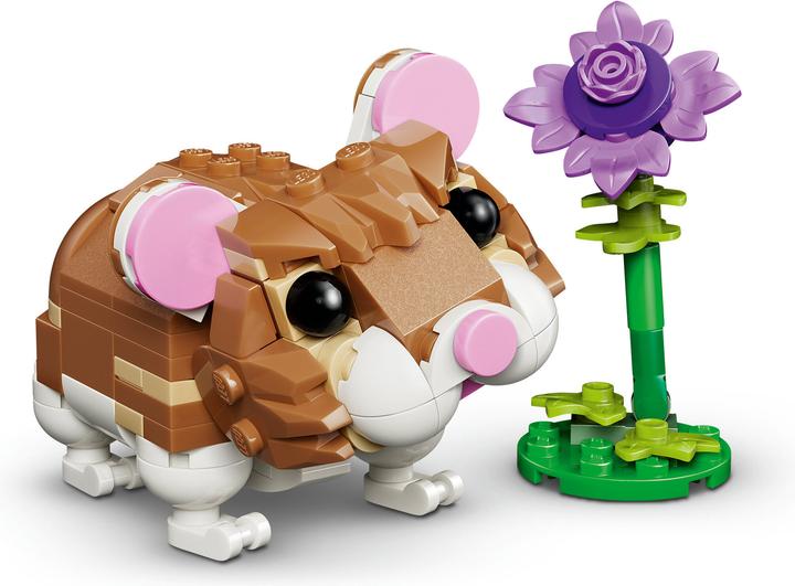 Image du produit LEGO Niedlicher Hamster mit Blume (31376, LEGO Creator Expert)