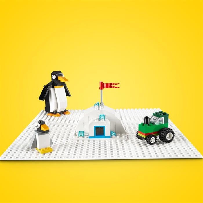 Produktbild LEGO Weisse Bauplatte (11026, LEGO Classic)