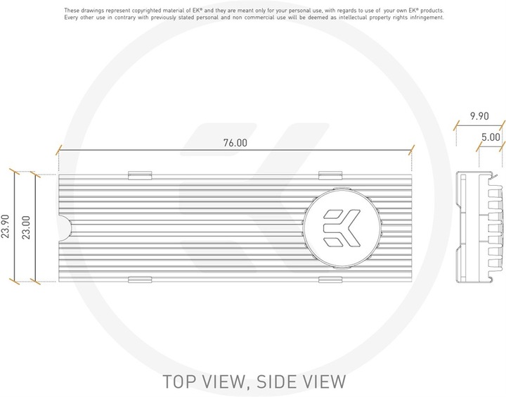 Produktbild EKWB EK-M.2 NVMe Heatsink