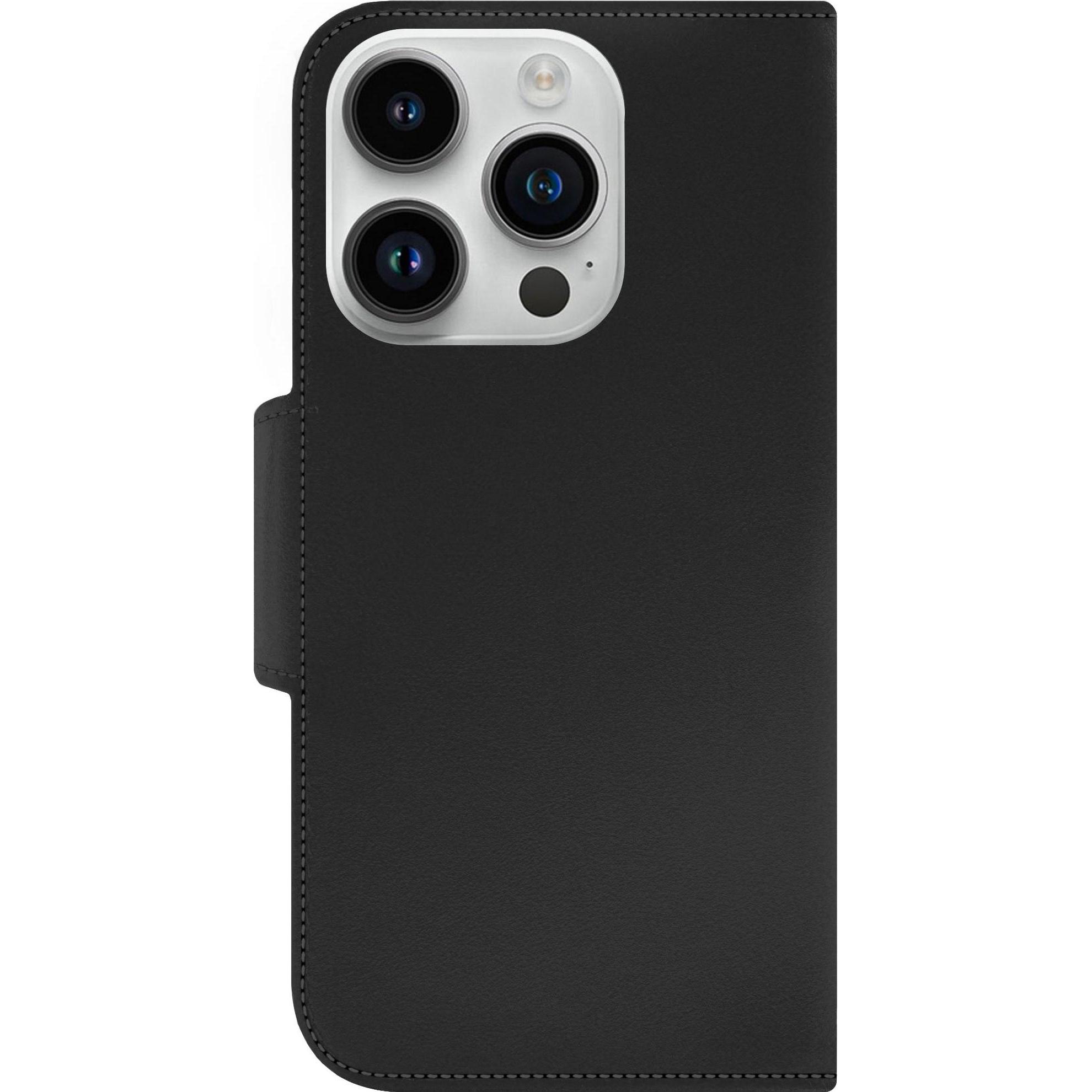 Thumbnail - Noreve Lederschutzhülle Apple iPhone 15 Pro (Apple iPhone 15 Pro), Smartphone Hülle, Schwarz