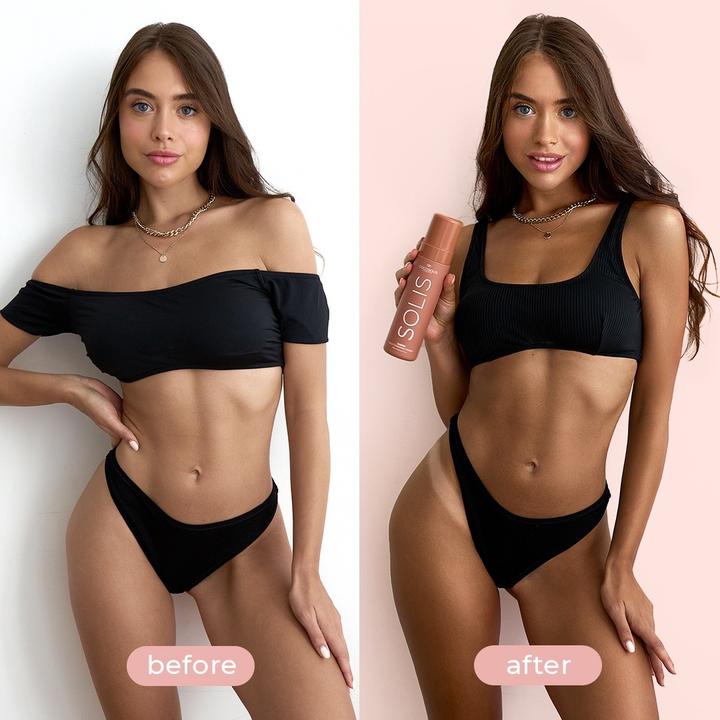 Produktbild Cocosolis Dark Self Tanning Foam 200 (Selbstbräunungsserum, 200 ml)