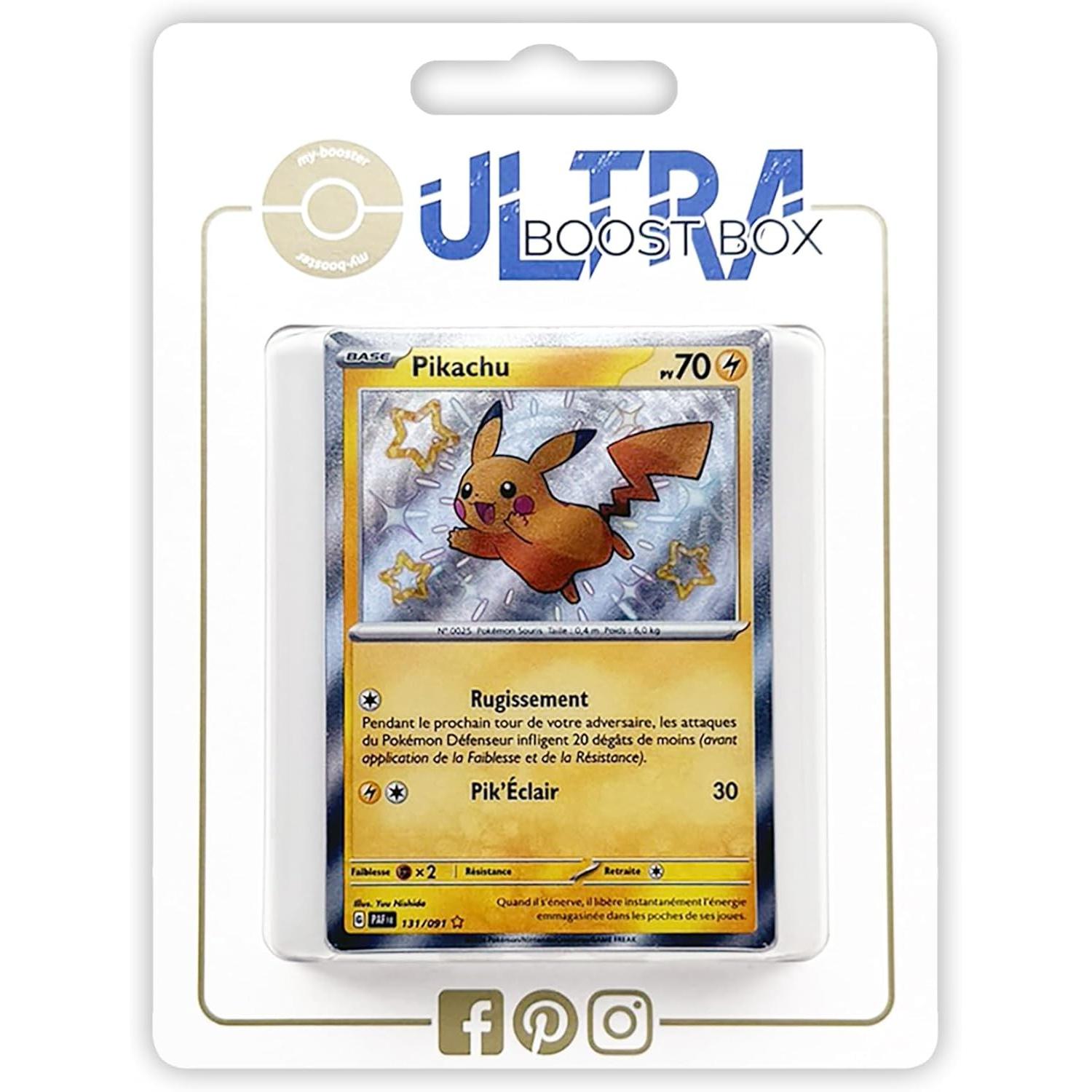 My-booster Scatola Ultraboost Myboost con 10 nuove carte Pokémon originali (Tedesco, Box Set e Collezione)