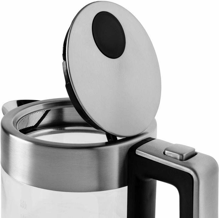 Immagine prodotto Furber Bollitore Vetro 1,7 l, argento/trasparente (1.70 l)