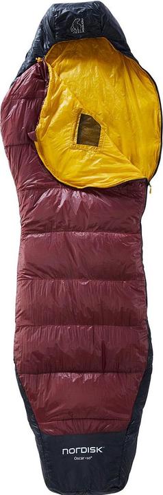 Actual product image Nordisk Oscar +10 Curve sleeping bag (175 cm)