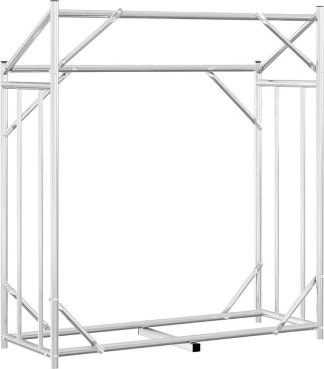 Image du produit VidaXL Étagère à bois de chauffage avec protection contre la pluie 100,5x40,5x110,5 cm Étagère à bois de