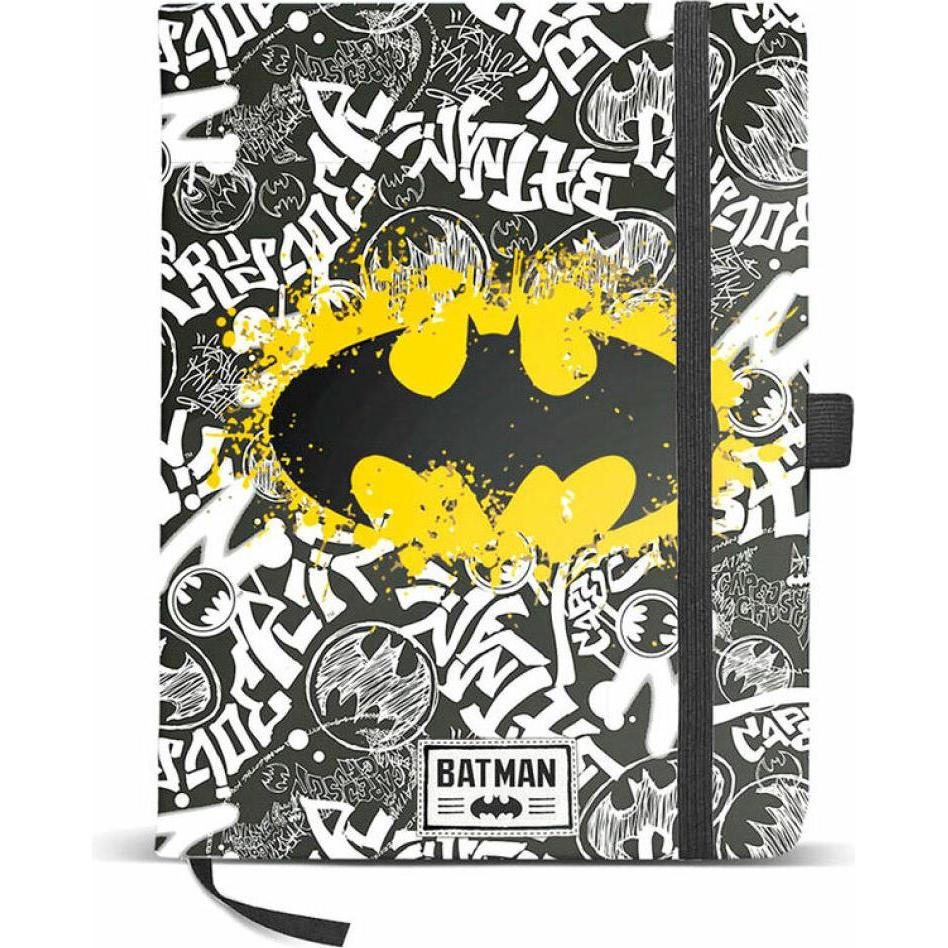 Thumbnail - Karactermania, Agenda, DC Comics Batman Tagsignal-Tagebuch (14 x 21 cm)