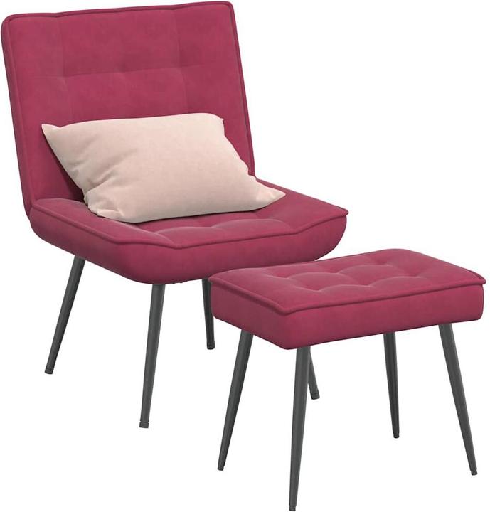 Produktbild vidaXL Relaxsessel mit Hocker