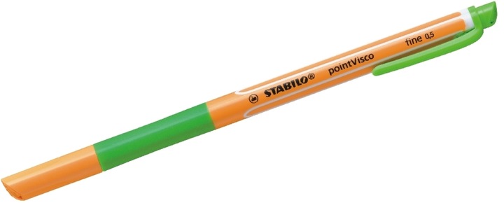 Produktbild STABILO pointVisco Tintenroller (Gelb, Hellgrün, 1 x)