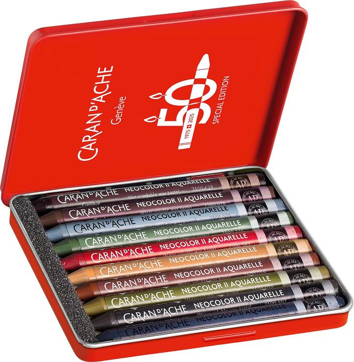 Produktbild Caran d'Ache Neocolor II (Mehrfarbig, 10 x)